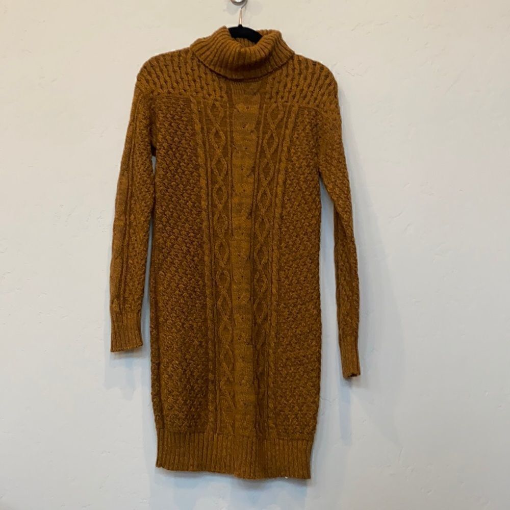 American Eagle Cable Knit Sweater Dress